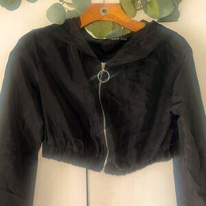 SHEIN Crop wind jacket
